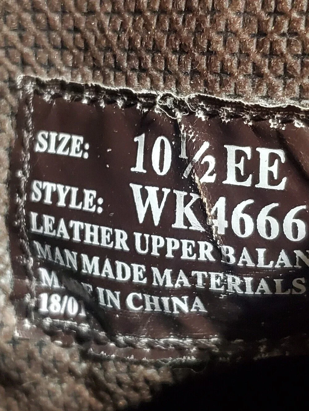 Justins Work Boot Steel Toe. 10.5 EE. Brown Leather. Western. Pull On